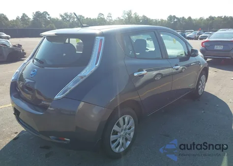 2013 Nissan Leaf S z USA, uszkodzony, nr VIN 1N4AZ0CP8DC415662